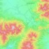 Suseni topographic map, elevation, terrain