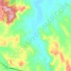 Grahamstown topographic map, elevation, terrain