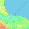 Le Moule topographic map, elevation, terrain