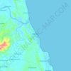 Antalaha topographic map, elevation, terrain