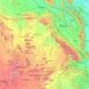 Annamayya topographic map, elevation, terrain
