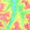 Croissy-sur-Celle topographic map, elevation, terrain