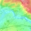 Belhomert-Guéhouville topographic map, elevation, terrain