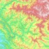 Dailekh topographic map, elevation, terrain