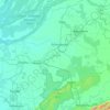 Tinsukia topographic map, elevation, terrain