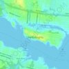 Island Heights topographic map, elevation, terrain