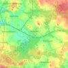 Arnsdorf topographic map, elevation, terrain