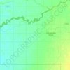 Invergordon topographic map, elevation, terrain