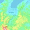 Kota Marudu topographic map, elevation, terrain