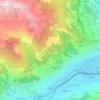 Sarre topographic map, elevation, terrain