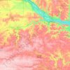 Goodhue County topographic map, elevation, terrain