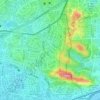 Section 5 topographic map, elevation, terrain