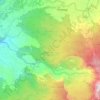 Bonto Lerung topographic map, elevation, terrain