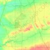 Newton County topographic map, elevation, terrain