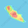 Hat Island topographic map, elevation, terrain
