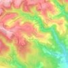 Dellen topographic map, elevation, terrain