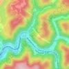 Northfork topographic map, elevation, terrain