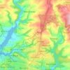 Bickleigh topographic map, elevation, terrain