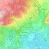 Várpalota topographic map, elevation, terrain