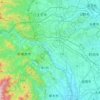 緑区 topographic map, elevation, terrain