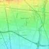 South Gate topographic map, elevation, terrain