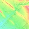 Dibis District topographic map, elevation, terrain