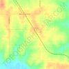 Fontana topographic map, elevation, terrain