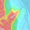 Mande topographic map, elevation, terrain