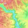 Straßberg topographic map, elevation, terrain