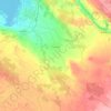 Tyrnävä topographic map, elevation, terrain