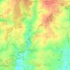 Hatfield Broad Oak topographic map, elevation, terrain