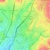 Municipal Unit of Nea Filadelfeia topographic map, elevation, terrain