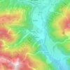 Sutrio topographic map, elevation, terrain