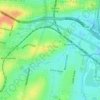 Granville topographic map, elevation, terrain
