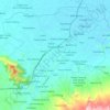 Payakumbuh topographic map, elevation, terrain