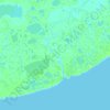 Kwigillingok topographic map, elevation, terrain