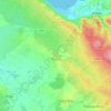 Poljica topographic map, elevation, terrain