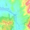 Steamboat Springs topographic map, elevation, terrain