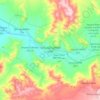 Taliouine topographic map, elevation, terrain