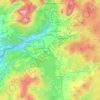 Maentwrog topographic map, elevation, terrain