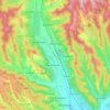 Băiculești topographic map, elevation, terrain