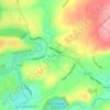 Green Lane topographic map, elevation, terrain