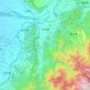 竹山鎮 topographic map, elevation, terrain