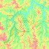 Teixeira Soares topographic map, elevation, terrain