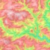 Wiltz topographic map, elevation, terrain