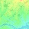 Makthal mandal topographic map, elevation, terrain