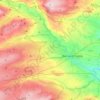 Cotherstone topographic map, elevation, terrain