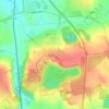 Cornforth topographic map, elevation, terrain