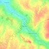 Saulzoir topographic map, elevation, terrain