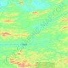Kapit topographic map, elevation, terrain